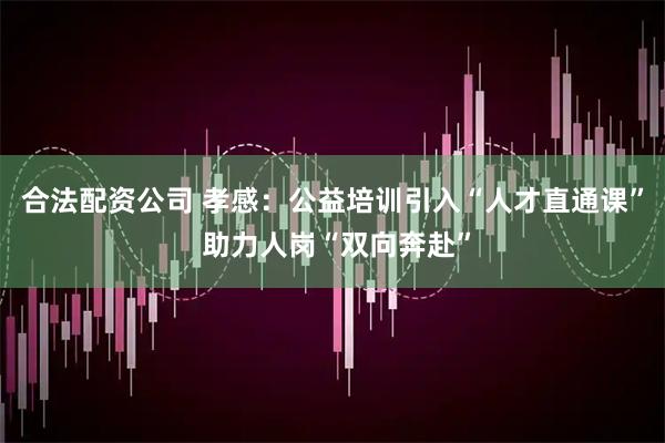 合法配资公司 孝感:公益培训引入“人才直通课” 助力人岗“双向奔赴”